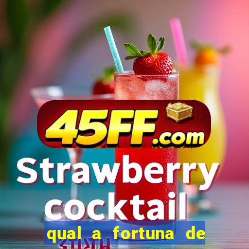 qual a fortuna de junior lima